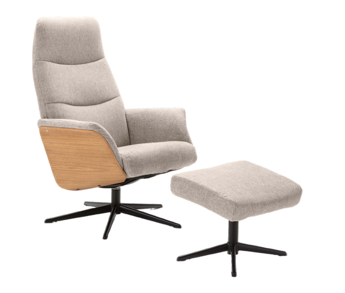 Hjort Knudsen Sessel und Hocker Brego