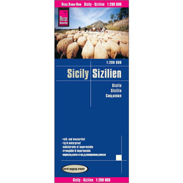 RKH WMP SIZILIEN 1 : 200.000 - Straßenkarte