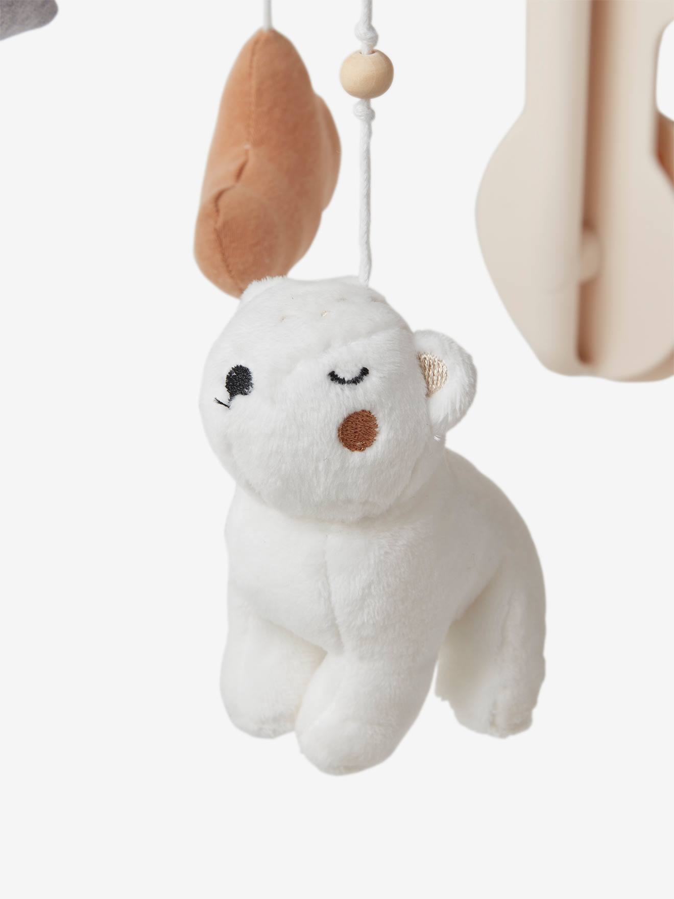 Mobile musical PETIT NOMADE beige / caramel