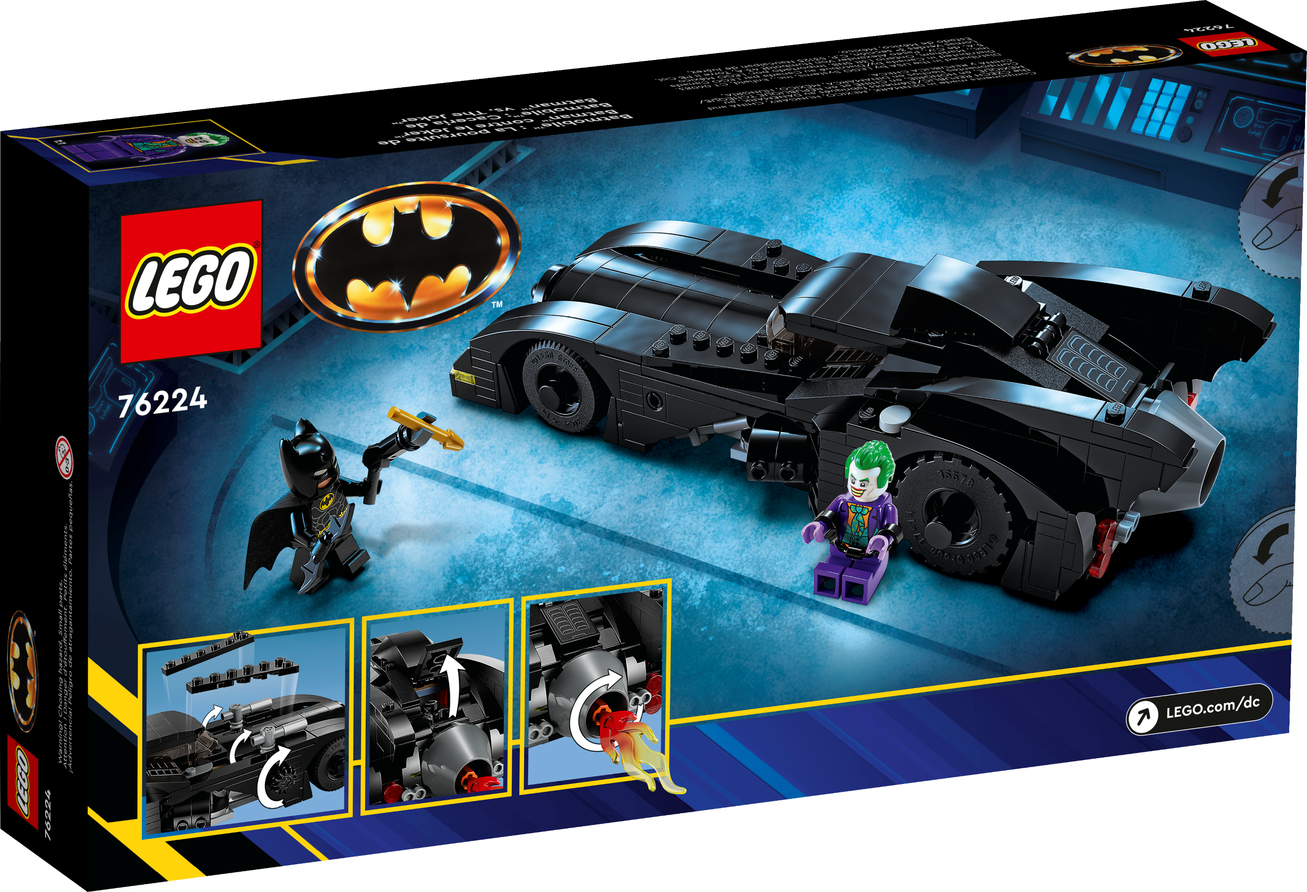 Batmobile™: Batman™ verfolgt den Joker™   76224