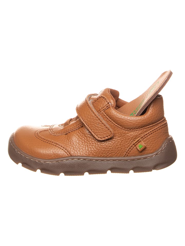 El Naturalista Leder-Barfußschuhe in Hellbraun günstig kaufen