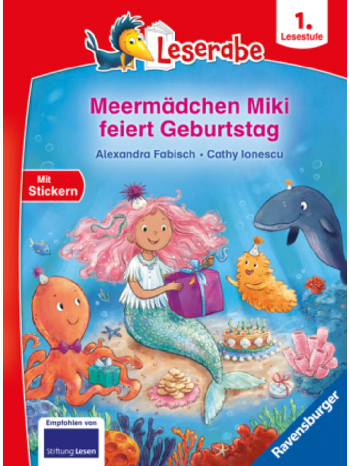 Ravensburger Verlag GmbH Buch - Leserabe 1. Lesestufe - Meermädchen Miki feiert Geburtstag günstig kaufen onesize