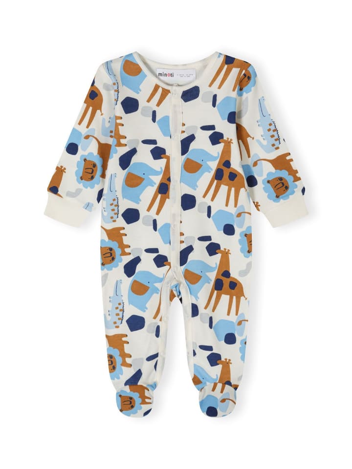 Minoti 4er. Set: Strampler 24babypack1 in hellblau günstig kaufen