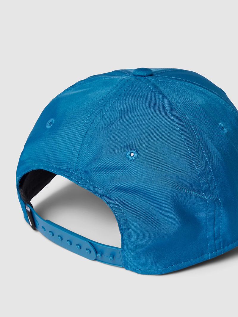 Basecap mit Label-Print in bleu