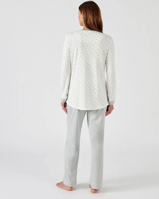 Pyjama manches longues maille interlock Thermolactyl