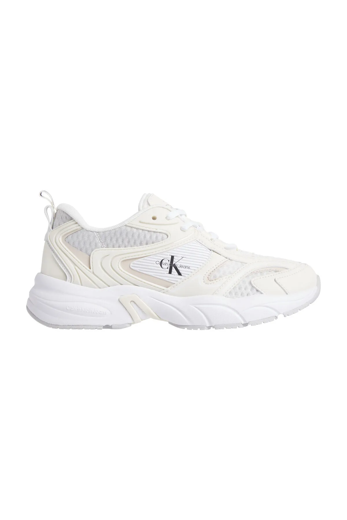 Calvin Klein  RETRO TENNIS NIEDRIGE SPITZE MH ML MET