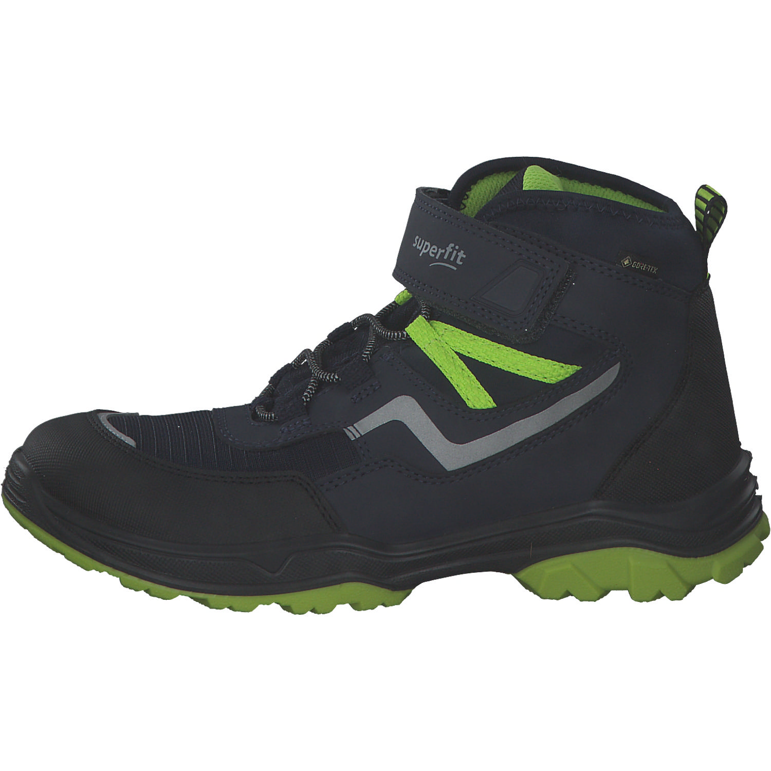 Superfit JUPITER 00074, Winterstiefel, Kinder, blau/grün