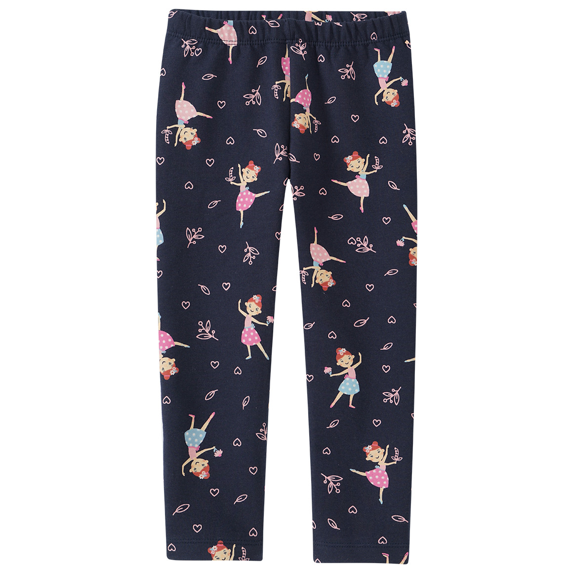 Mädchen Leggings mit Tänzerinnen-Allover