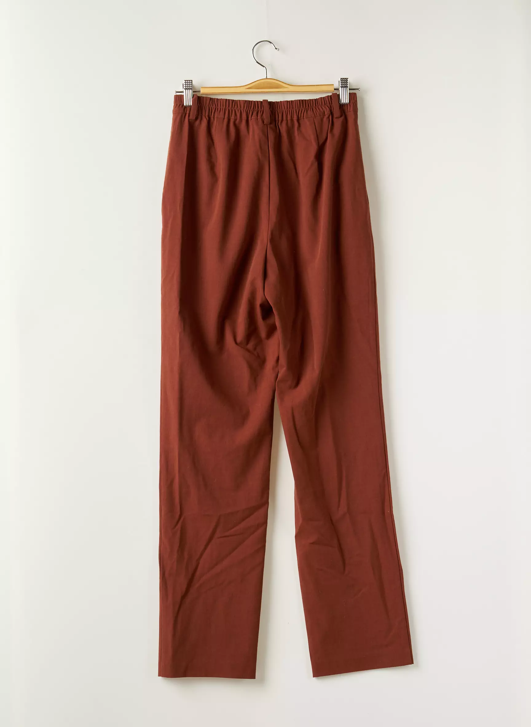 Soi Paris Pantalons Droits Femme couleur marron