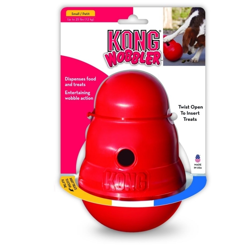 KONG Intelligenzspielzeug KONG Wobbler S