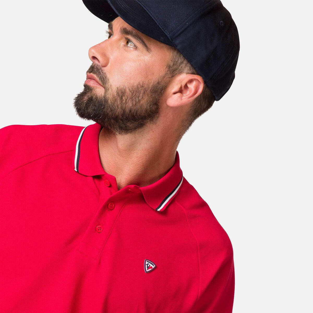 Polohemd mit Raglanärmeln für Herren