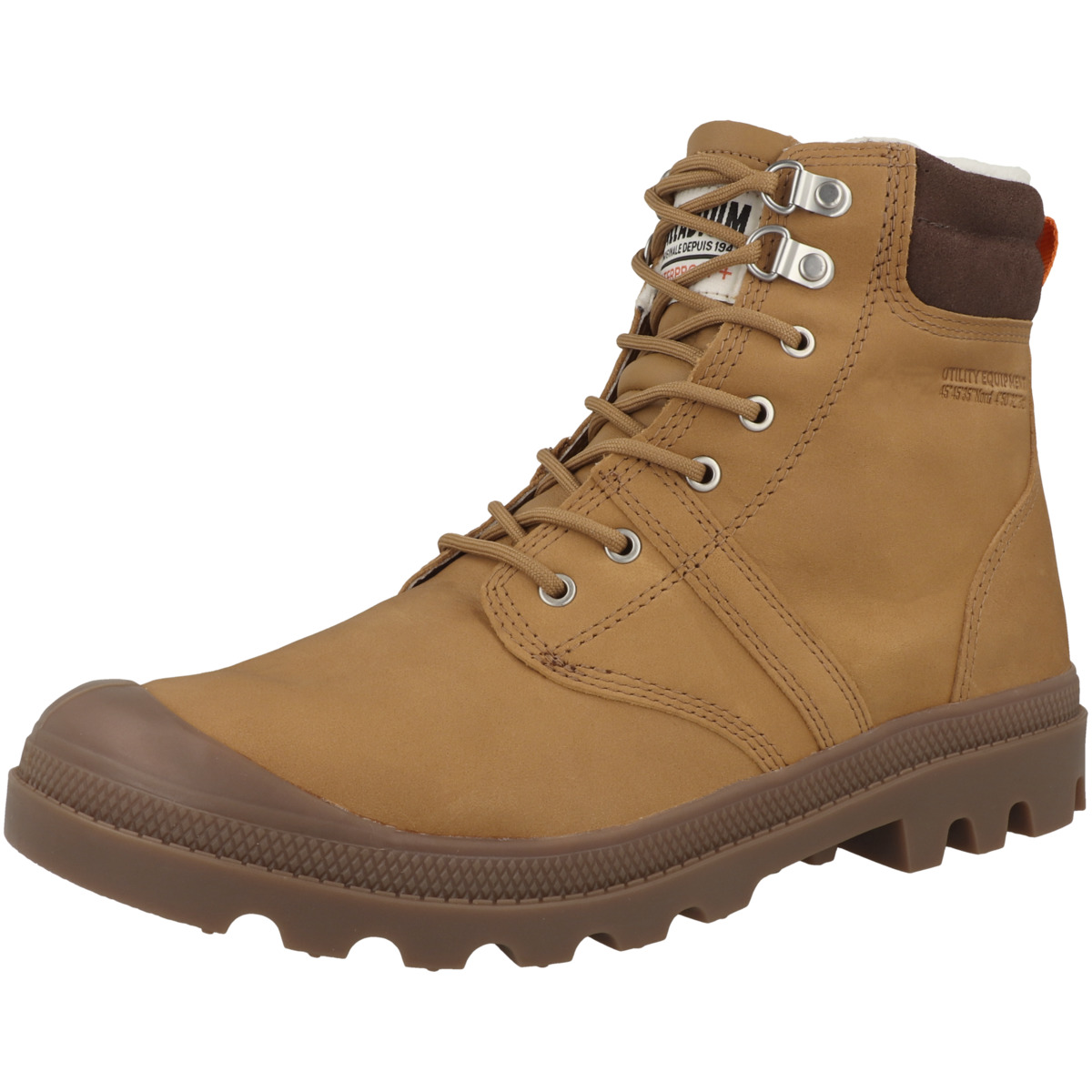 Palladium Pallabrousse SC Waterproof Schnürboots braun
