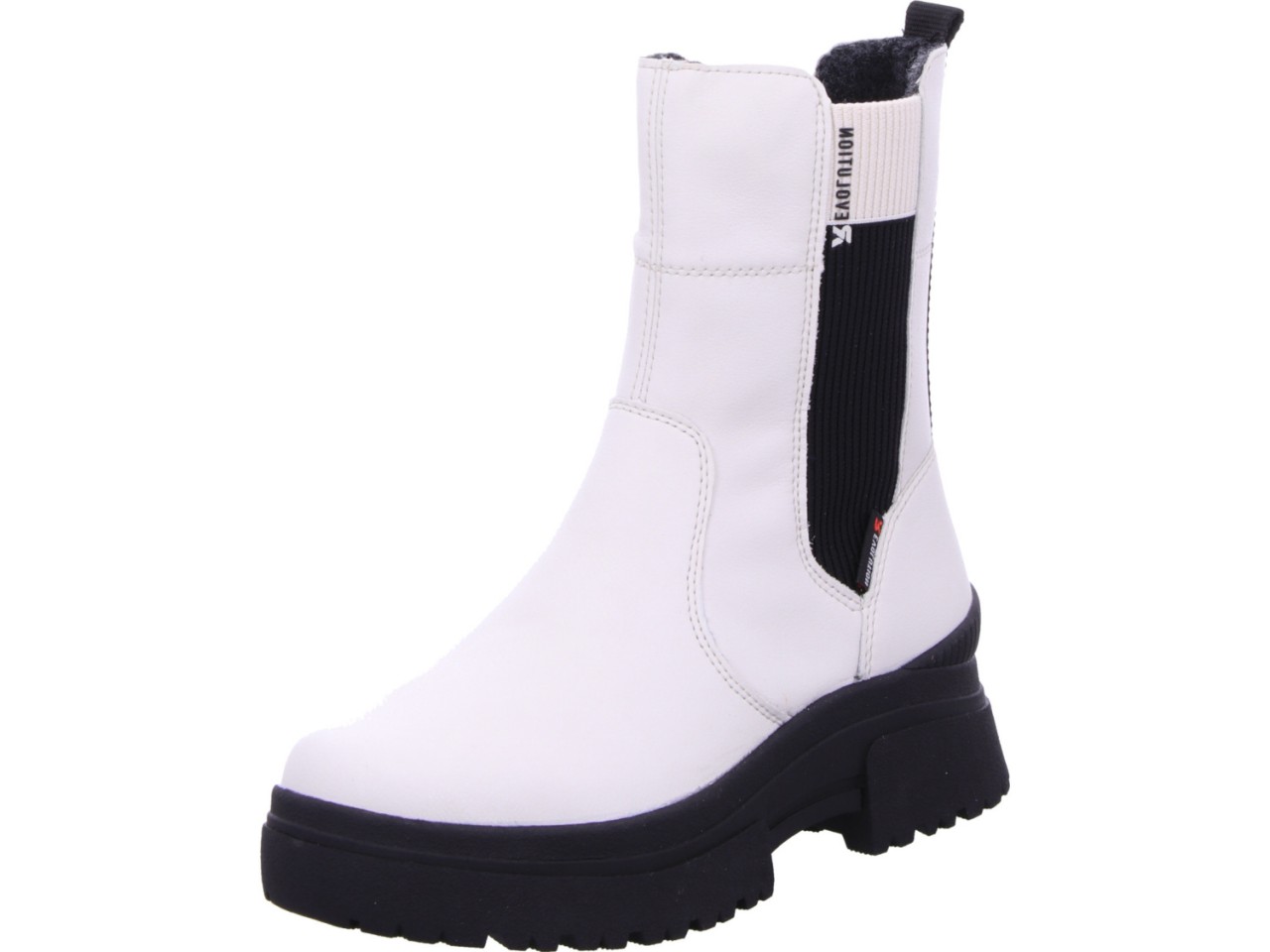 RIEKER Stiefeletten weiss HWK Damen Stiefel