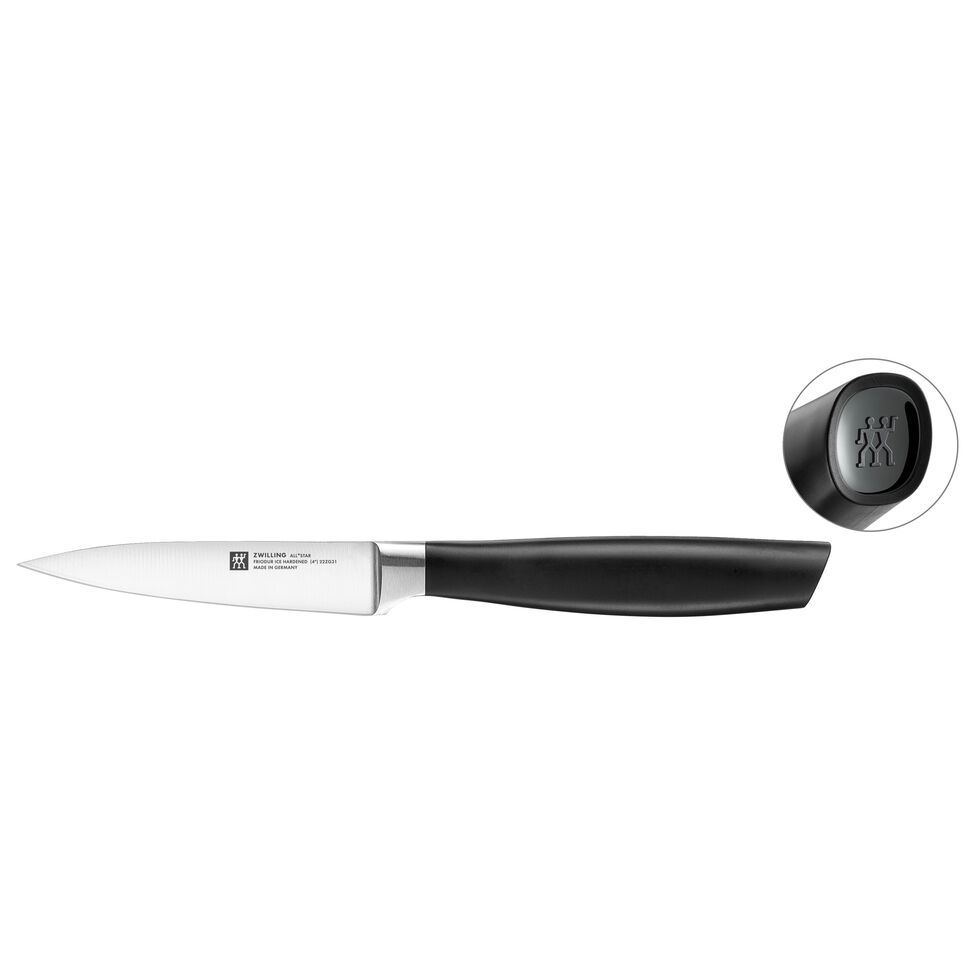 Spick & Garniermesser 10 cm, Schwarz