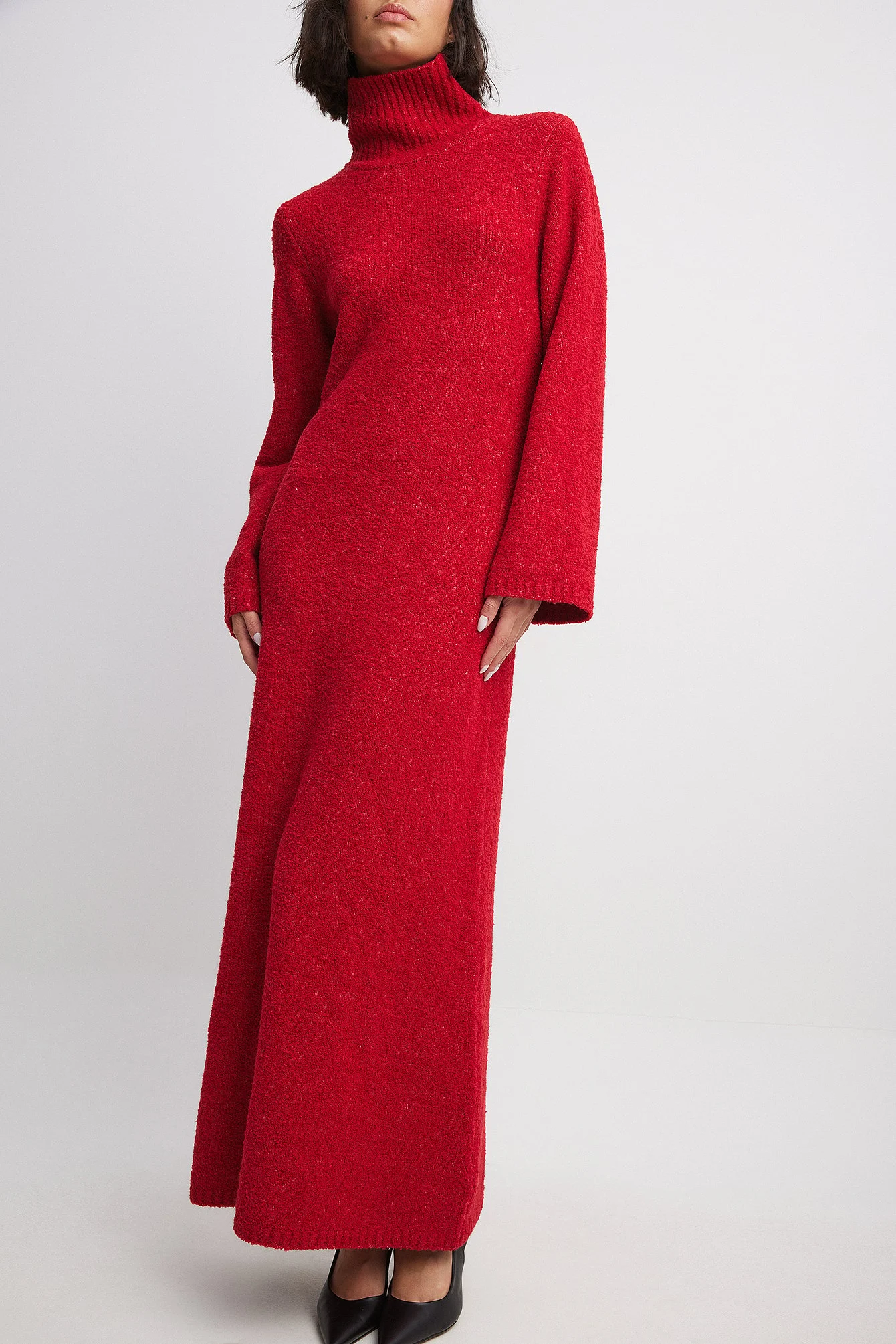 Gestricktes Maxikleid