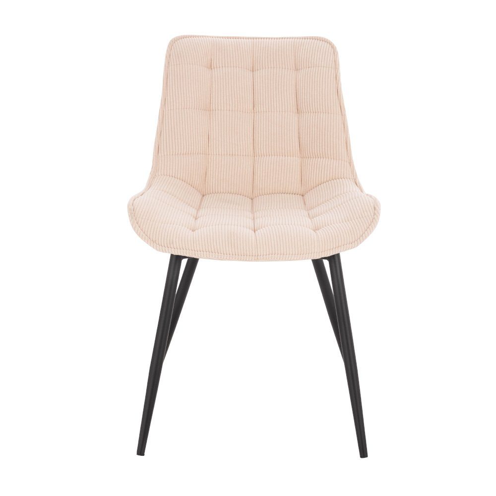 HOME DELUXE Esszimmerstuhl Polsterstuhl 2er - 8er Set IKALO (2 St), Gestell aus Metall, Küchenstuhl