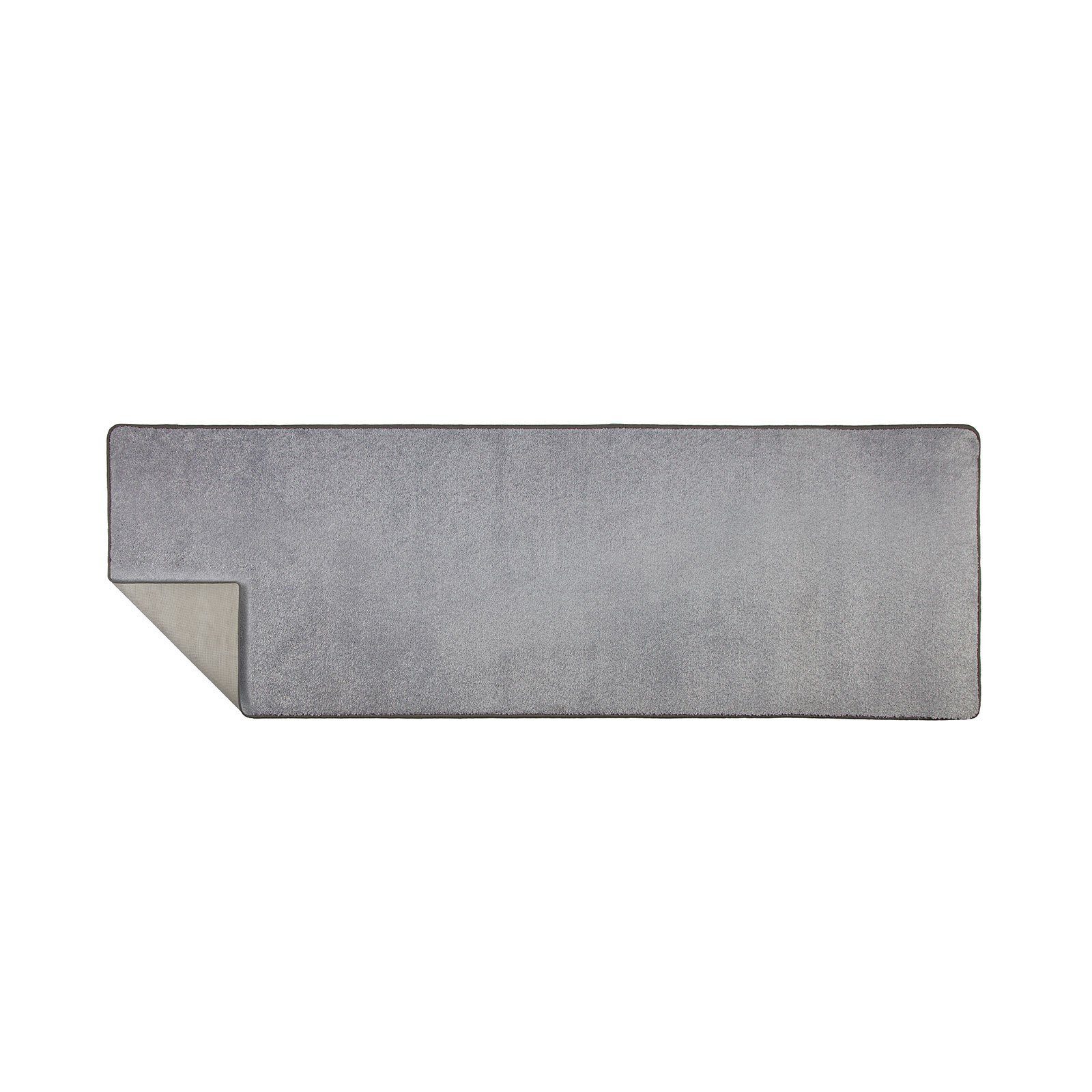 Hochflor-Bettumrandung Marseille, Bettläufer in verschiedenen Farben Karat, Höhe 13.5 mm, (3-tlg), Velours
