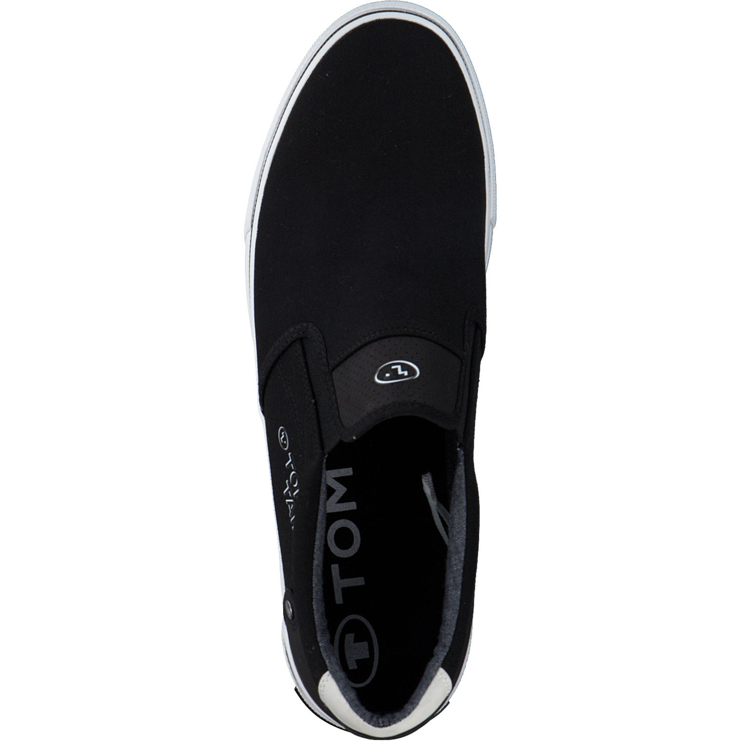 Tom Tailor 5381004, Slipper, Herren, black