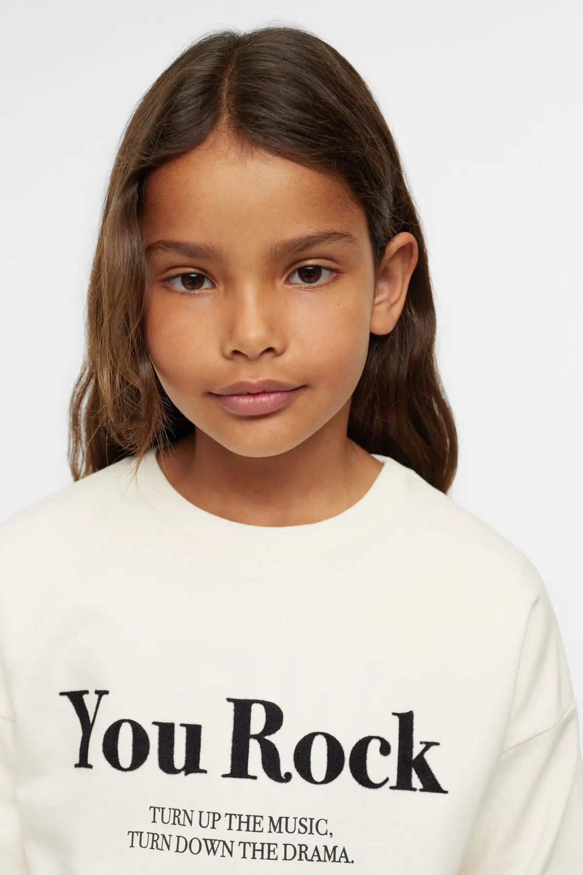 MANGO Kids  Sweatshirt - Weiß - Regular Fit