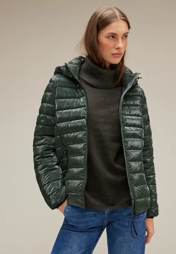 Street One Kurze Glanz Steppjacke