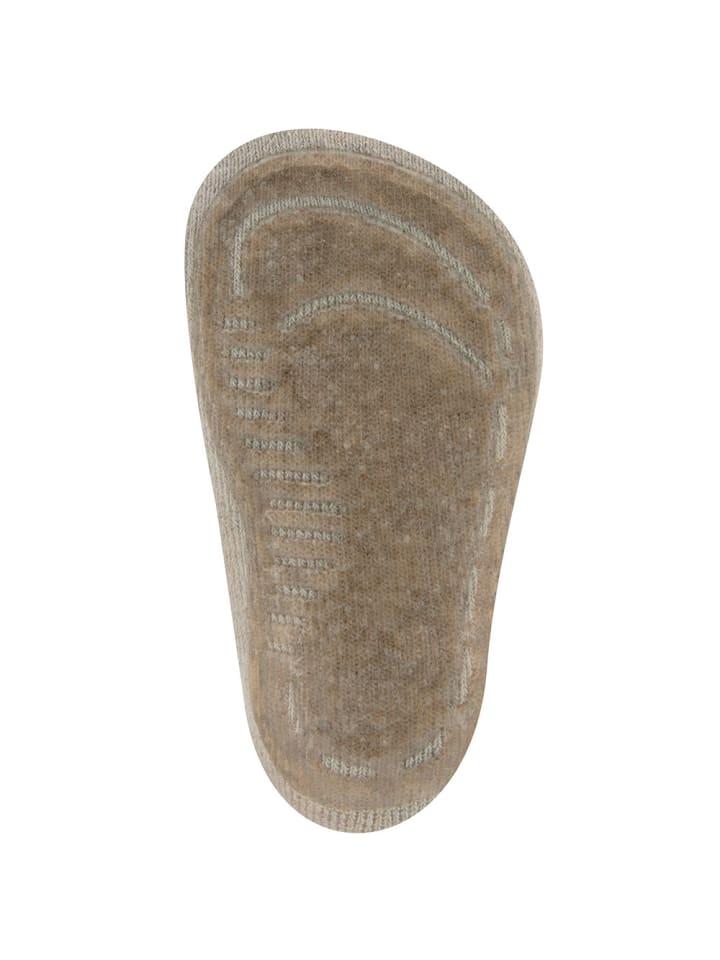 ewers Stoppersocken Herzen in dunkel beige meliert günstig kaufen