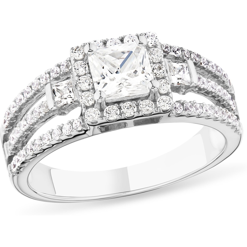FAVS Bague pour femme 925 Argent argent Bague