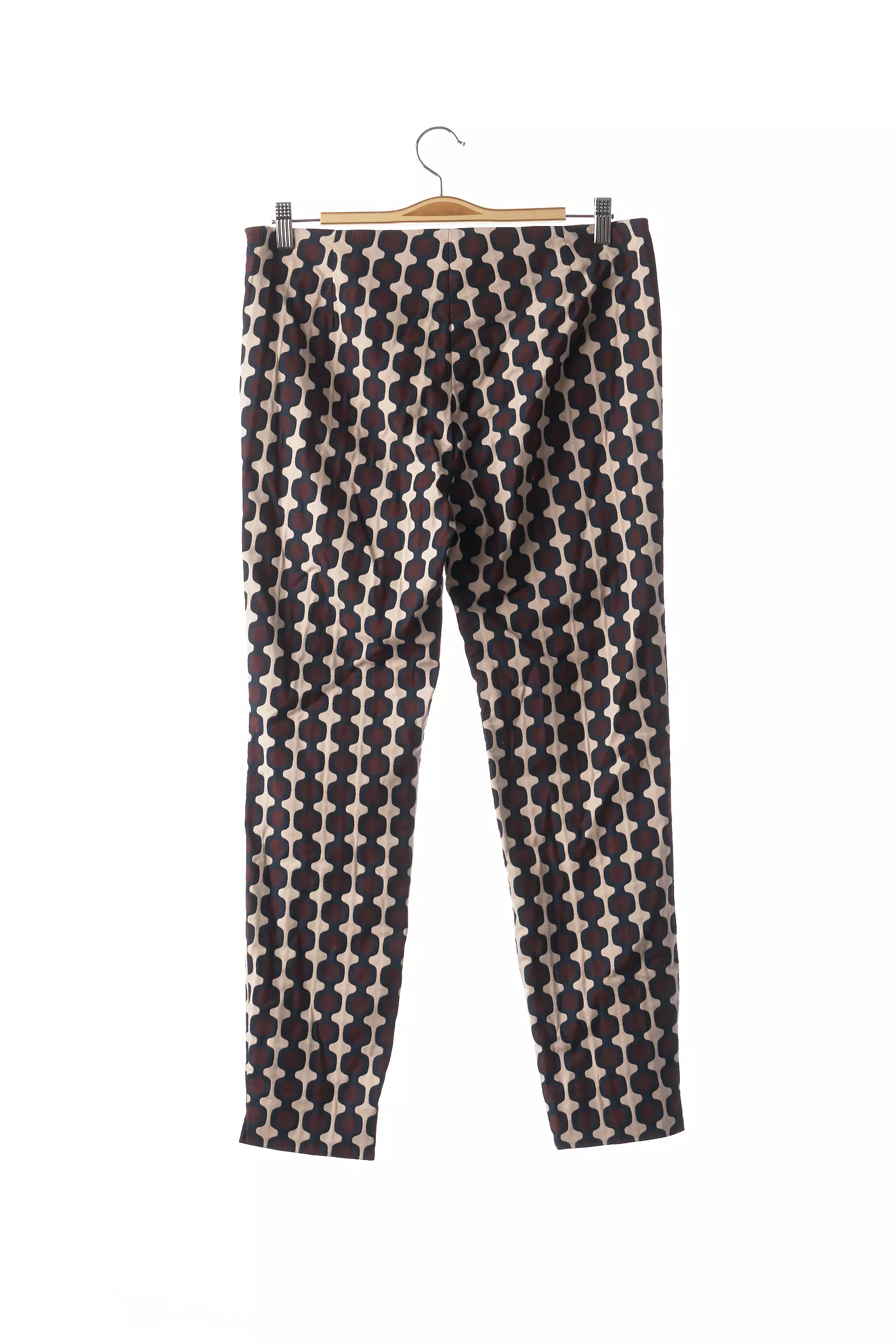 Maliparmi Pantalons Slim Femme couleur marron