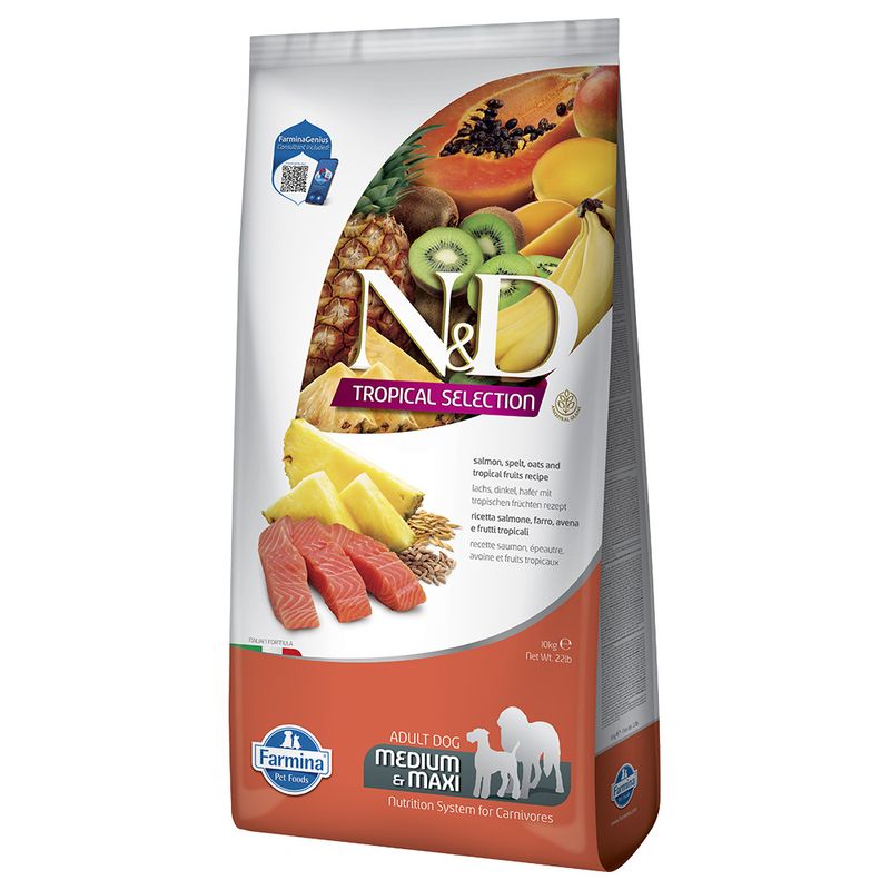 N&D Dog Tropical Selection Adult Medium/Maxi mit Lachs