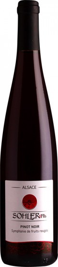 2021 Symphonie de fruits rouges Pinot Noir Alsace AOP trocken - Domaine SOHLER & Fils