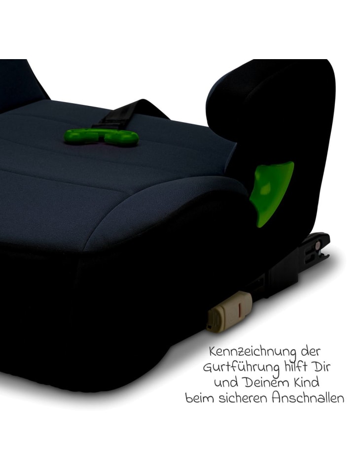 Osann Sitzerhöhung Junior Isofix Gurtfix i-Size ab 7 Jahre in schwarz,grau günstig kaufen onesize