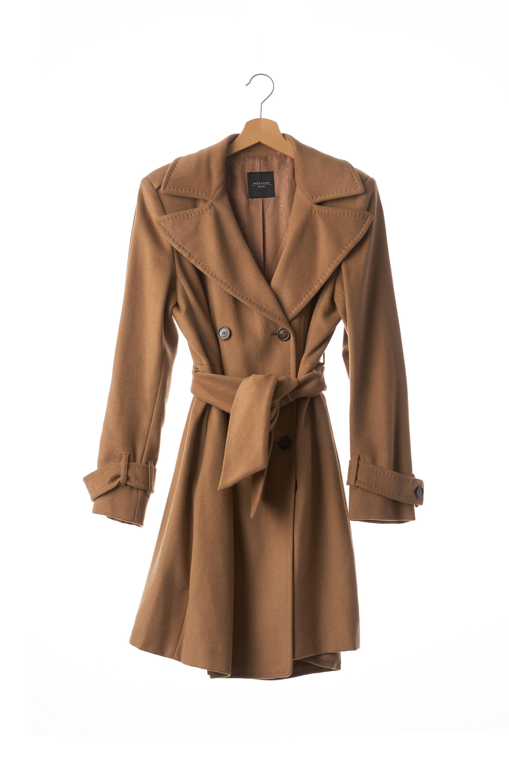 Weekend Maxmara Manteaux Longs Femme couleur marron