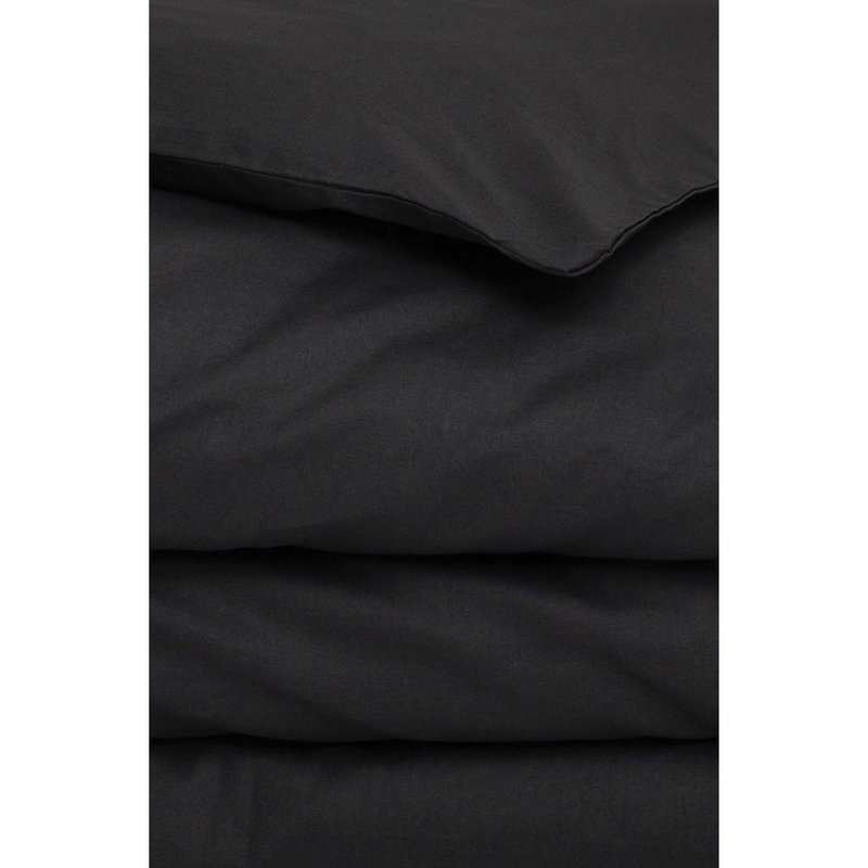 Housse de couette unie en Coton Bio pour lit 1 personne