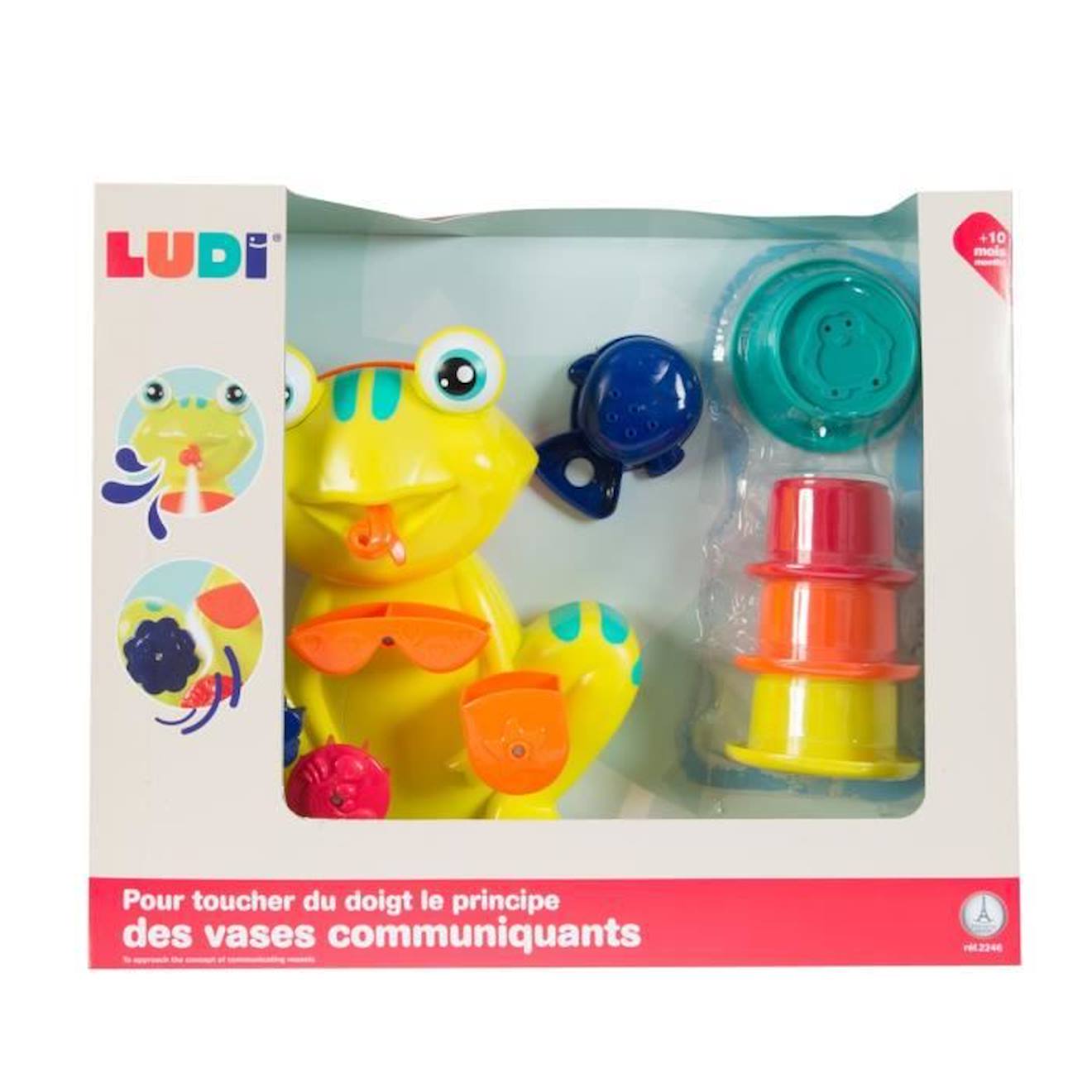 LUDI Jouet de Bain Coffret 