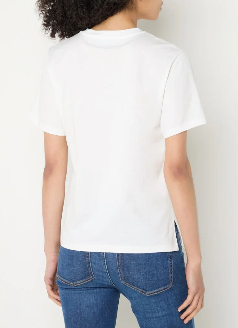 MaxMara Venaco T-shirt with logo embroidery