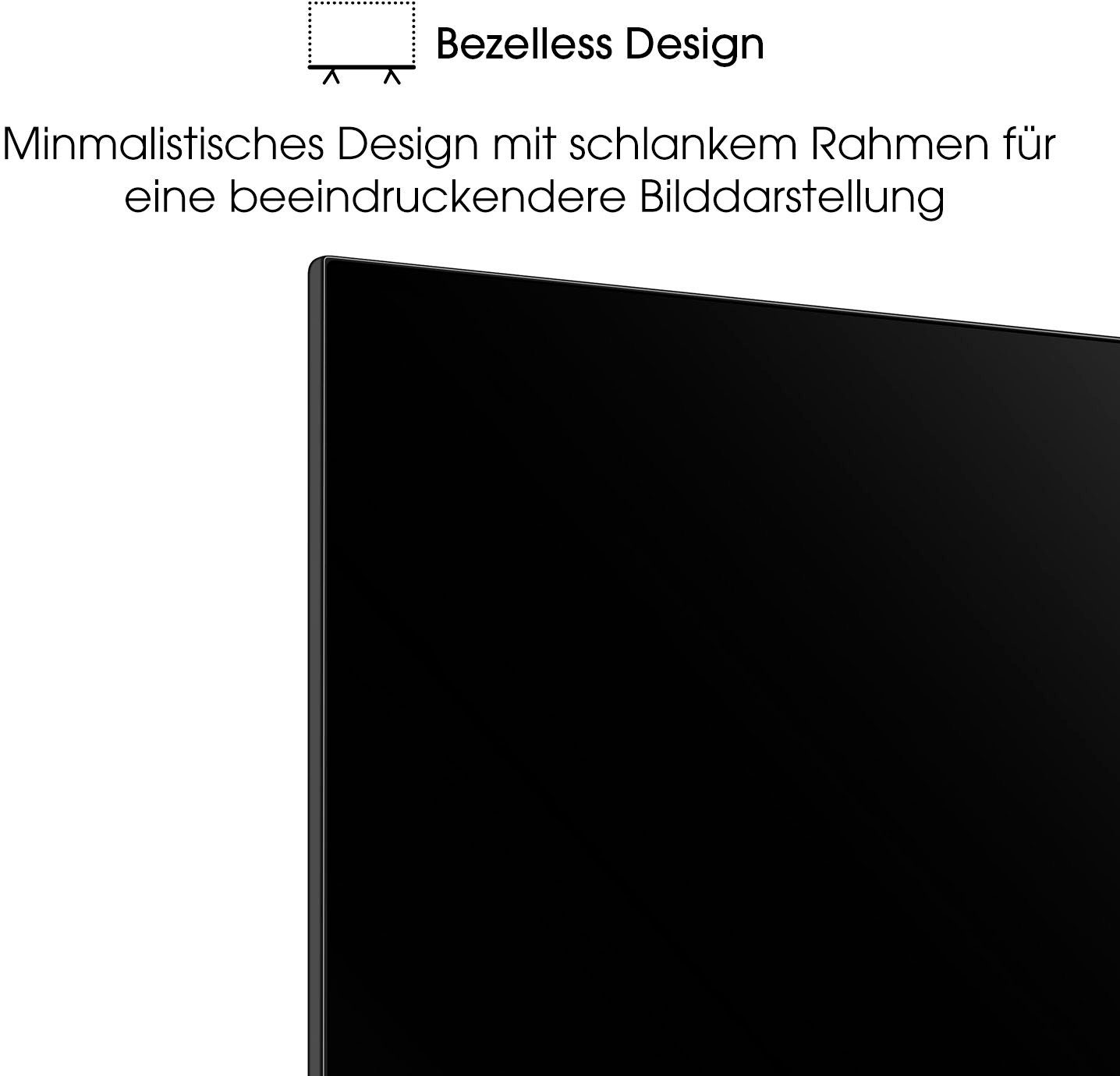 Hisense 50E76GQ QLED-Fernseher (126 cm/50 Zoll, 4K Ultra HD, Smart-TV, Quantum Dot, Dolby Vision & Atmos, USB Recording)