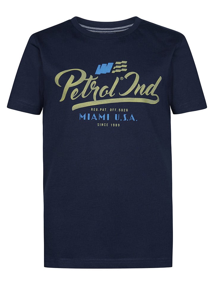 Petrol Shirt in Dunkelblau günstig kaufen