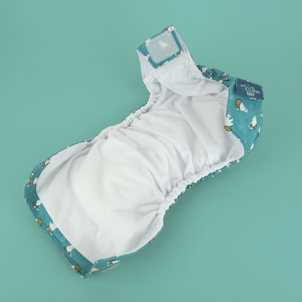 feel natural Couche lavable et réutilisable Olaf Couche bébé lavable