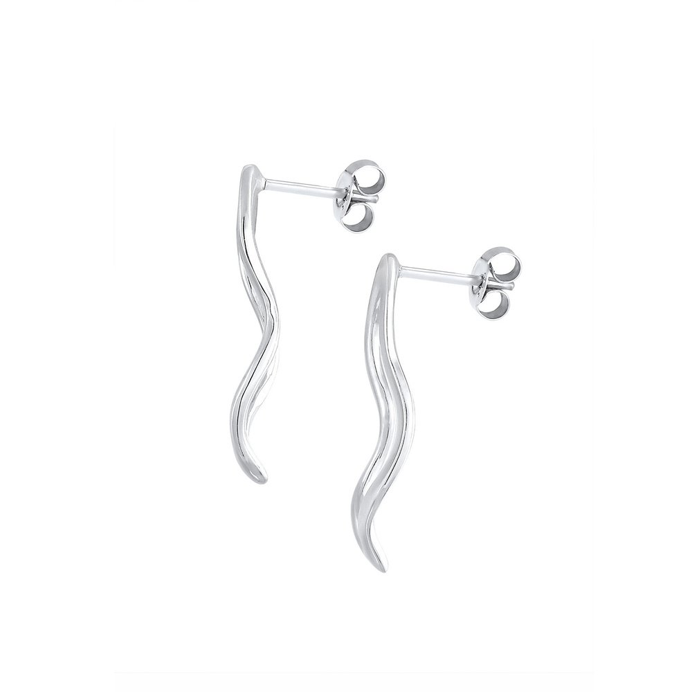 Elli Elli Boucles d'Oreilles Femme - (925/1000) Argent Boucles d'oreilles
