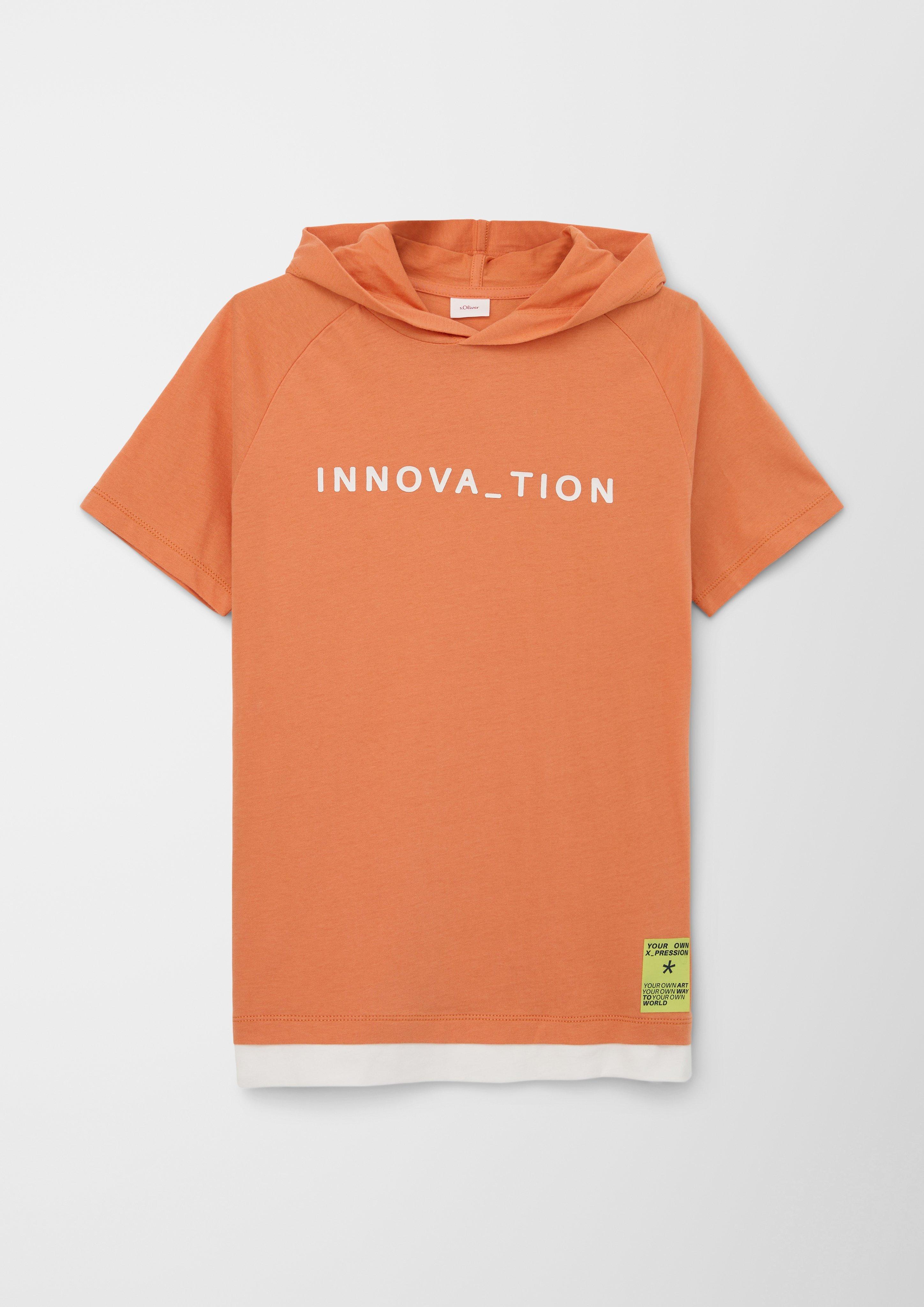 Kapuzenshirt mit Layering-Detail  2128289-2140