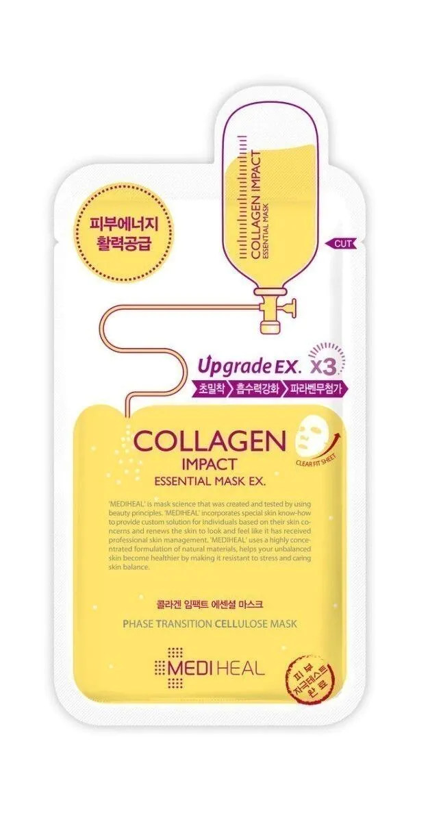 Mediheal essentiel kollagen ansigtsmaske 24ml