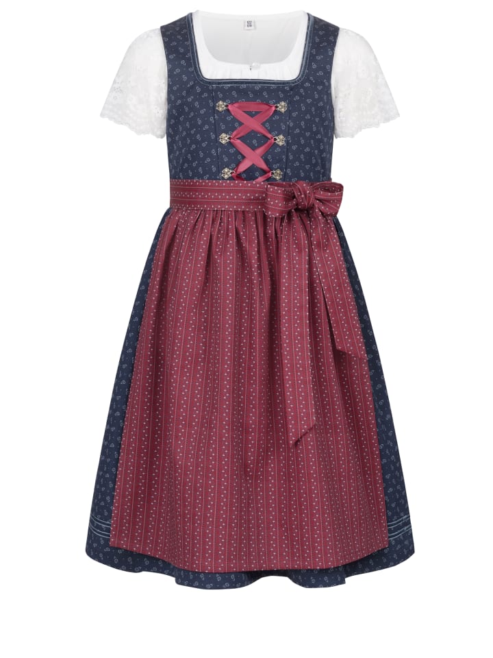 Nübler Kinderdirndl Gesr in Dunkelblau günstig kaufen
