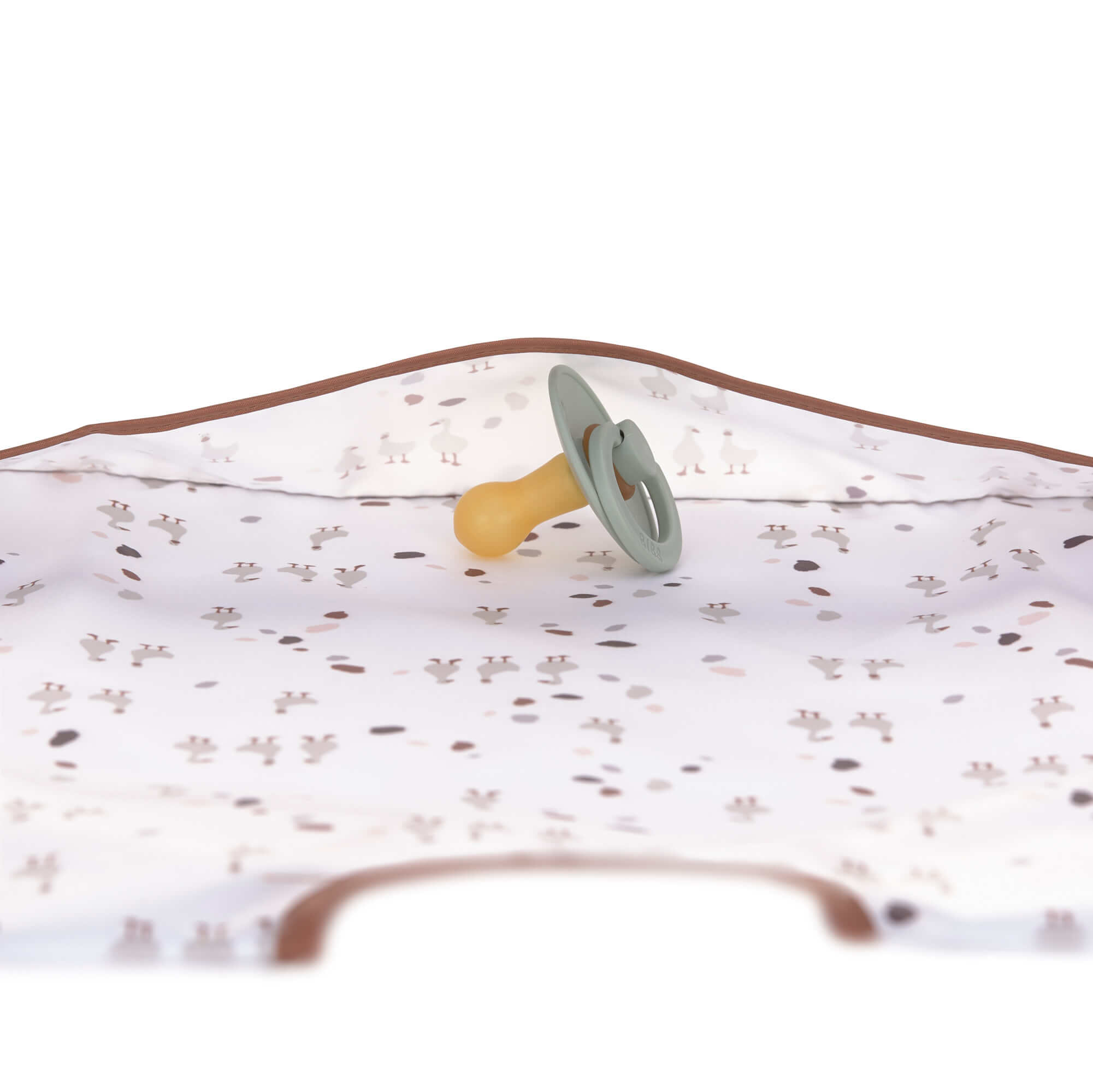 Ärmellätzchen (2 Stk) - Long Sleeve Bib, Tiny Farmer Gans