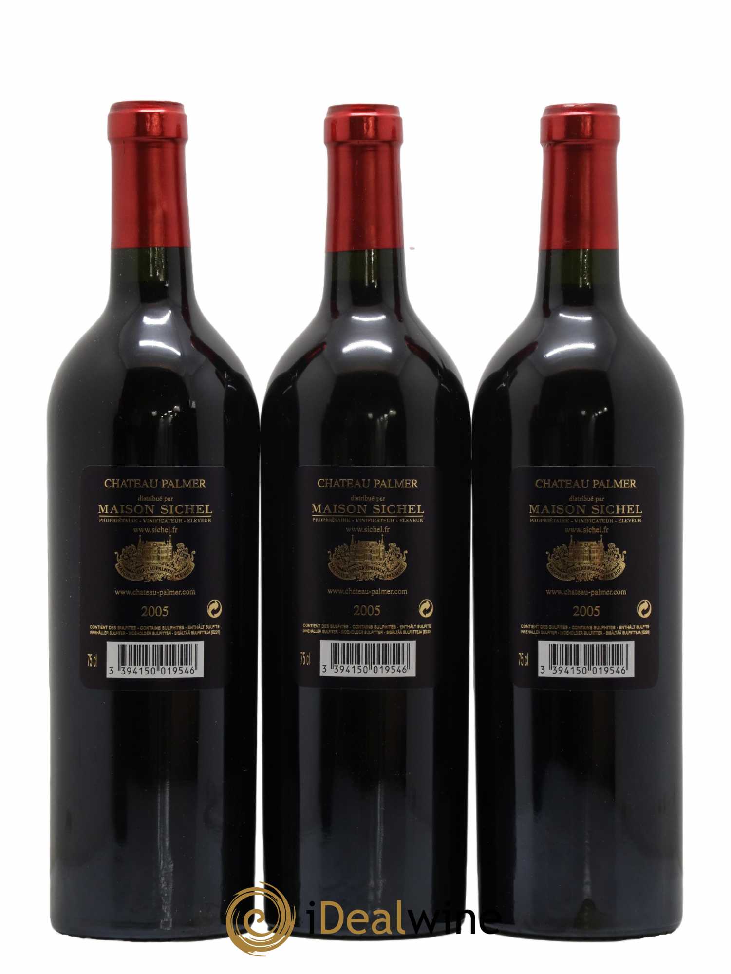 Château Palmer 3ème Grand Cru Classé  2005 - Lot de 12 Bouteilles