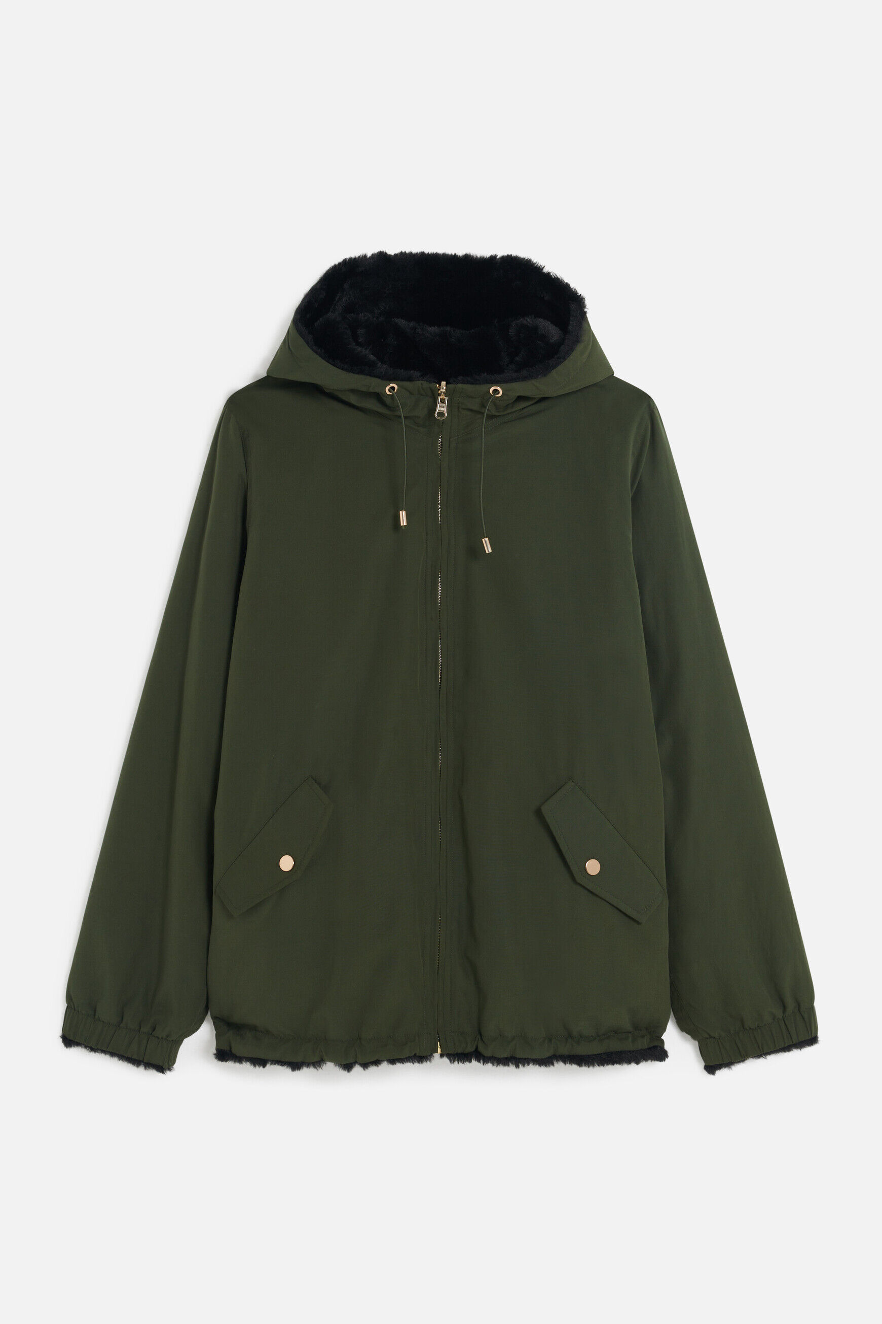 Manteau gbeluga vert clair femme
