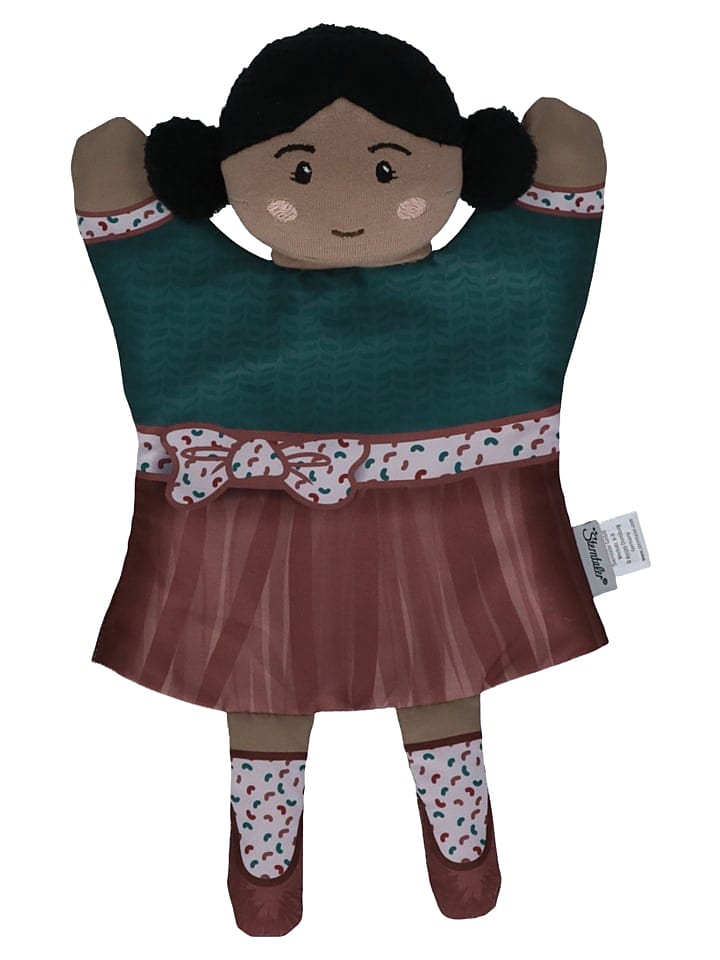 Sterntaler Handpuppe Bea Print in dunkeltürkis günstig kaufen onesize