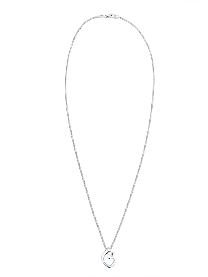 Elli Halskette 925 Sterling Silber Herz in Silber günstig kaufen