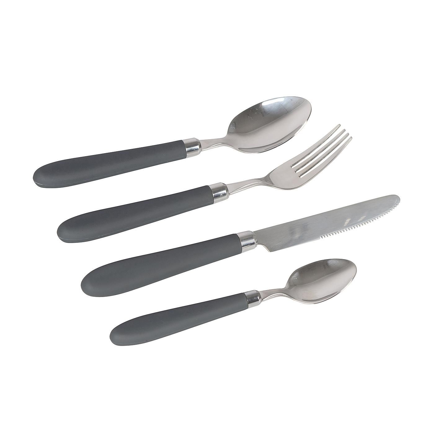 Bo-Camp Deluxe 6-Personen Besteckset