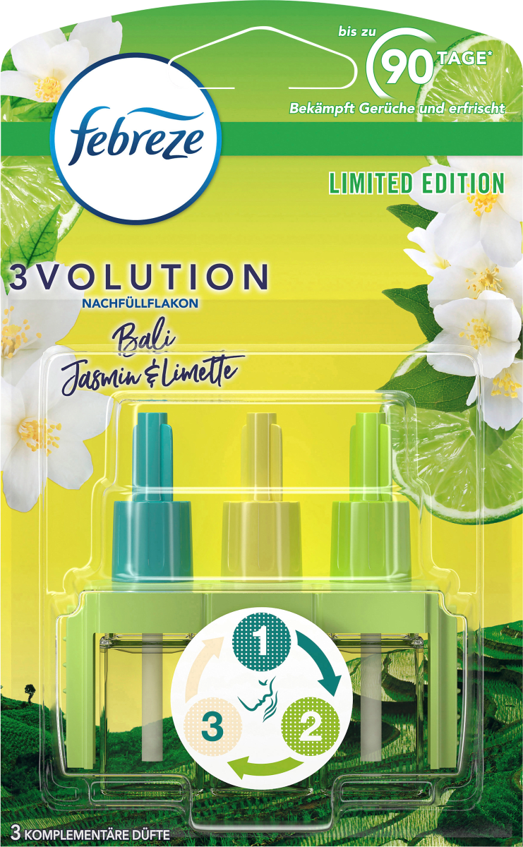 Lufterfrischer Duftstecker Bali Jasmin Nachfüllpack, 20 ml