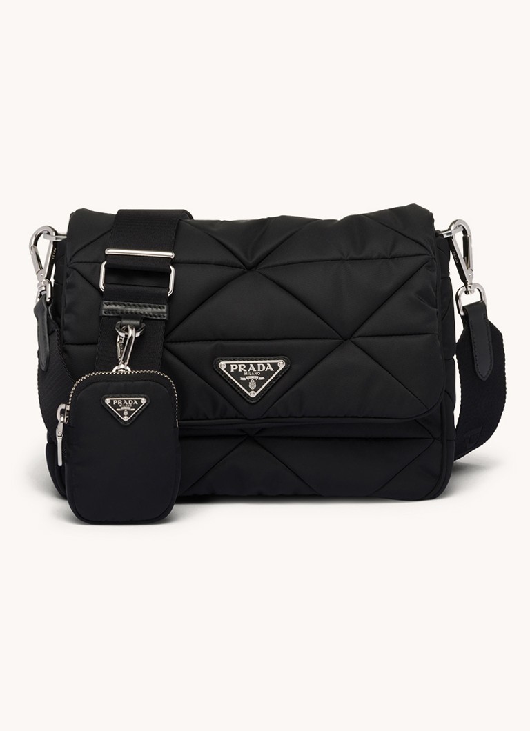 Sac bandoulière rembourré Prada Re-Nylon avec bandoulière amovible