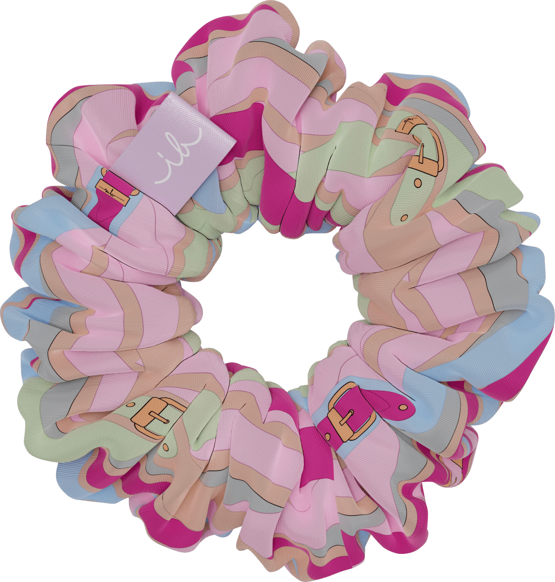 Haargummi Sprunchie Original MHS Buckle Fantasia, 2 St